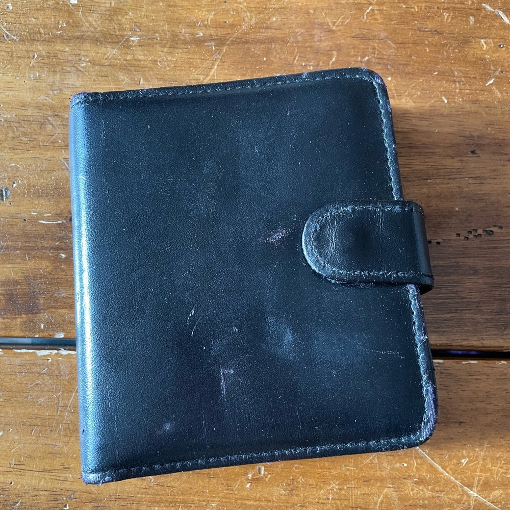 Vintage Day Planner black blank page inserts